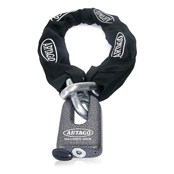 Artago Artago 69t/b padlock + 14.120 120cm chain combo - sold secure certified